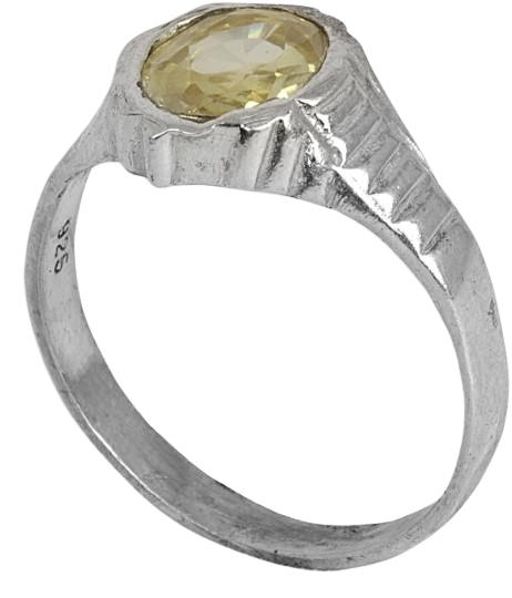 Gemstone Ring - Yellow
